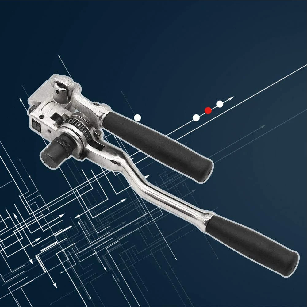 

Banding Tool 2 In 1 Durable Cable Tie Shear Manual Packing Belt Ratchet Stainless Steel Tightener Heavy Duty Strapping Tensioner