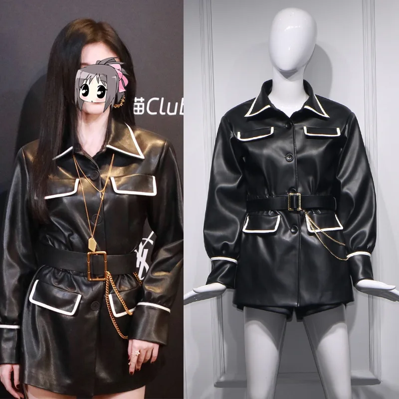 Знаменитости шикарный черный Босоножки из искусственной PU кожи Материал: х/б.