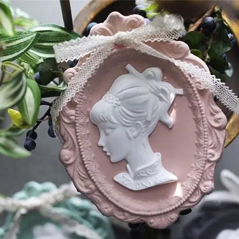 

European Style Girl Photo Frame Cake Mold DIY Fondant Mold Handmade Cake Tool Household Baking Tool Cake Decorating Tools