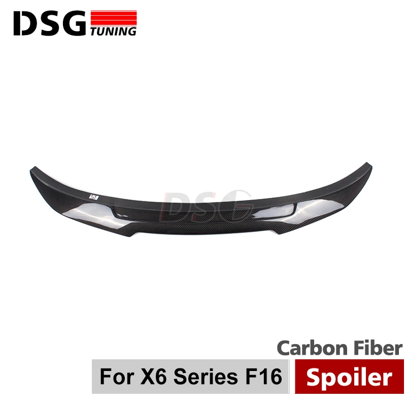 Спойлер для BMW F16 из углеродного волокна серии X6 задние крылья багажника 2015 2016 2017