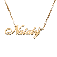 god with love heart personalized character necklace with name nataly for best friend jewelry gift