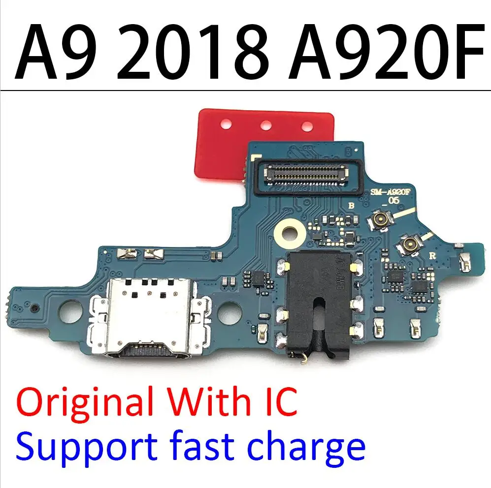 Dock Connector Charging Port Flex Cable For Samsung Galaxy A9 2018 A920F USB Replacement | Мобильные телефоны и
