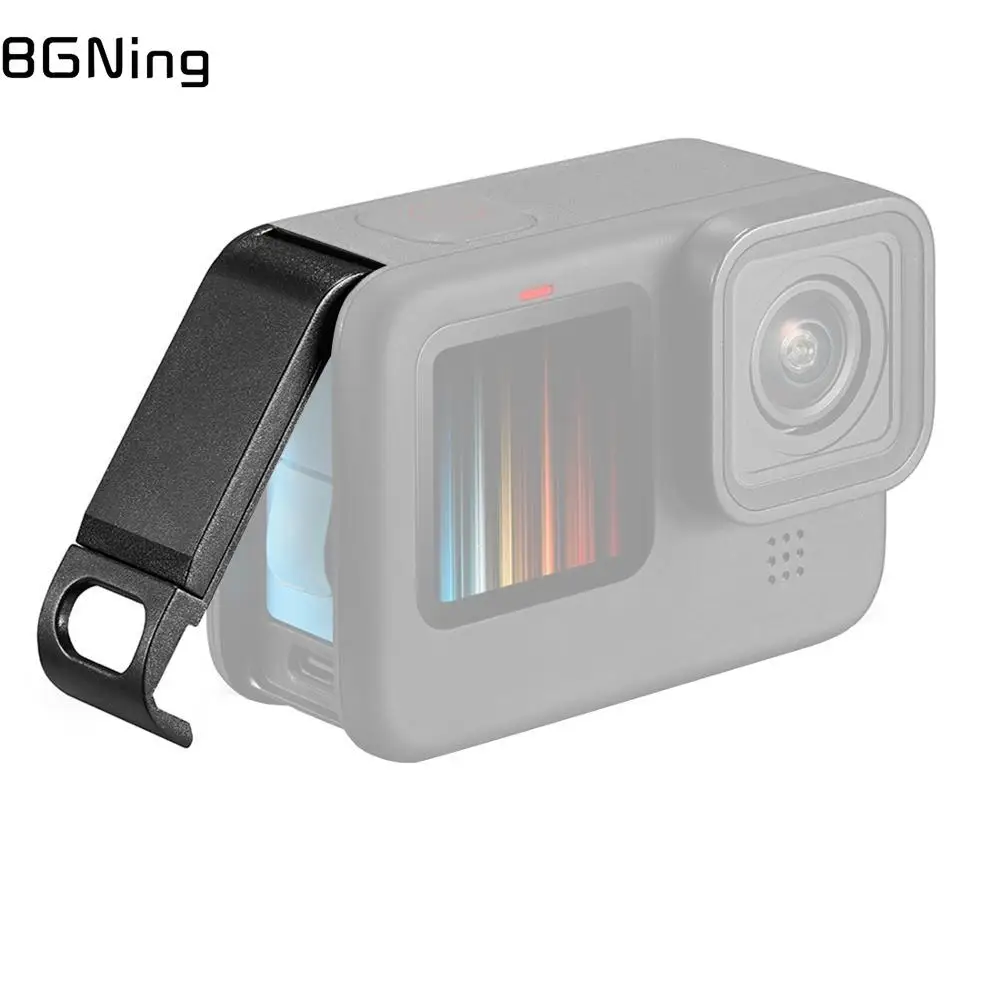 Крышка для аккумулятора BGNing GOPRO 9 Пылезащитная Черная | Электроника