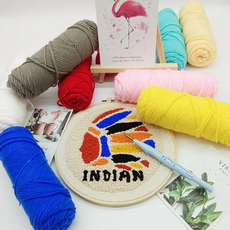 

Monks Cloth for DIY Embroidery Needlework Fabric Sewing Punch Needle Accessory Handmade Gift 652A