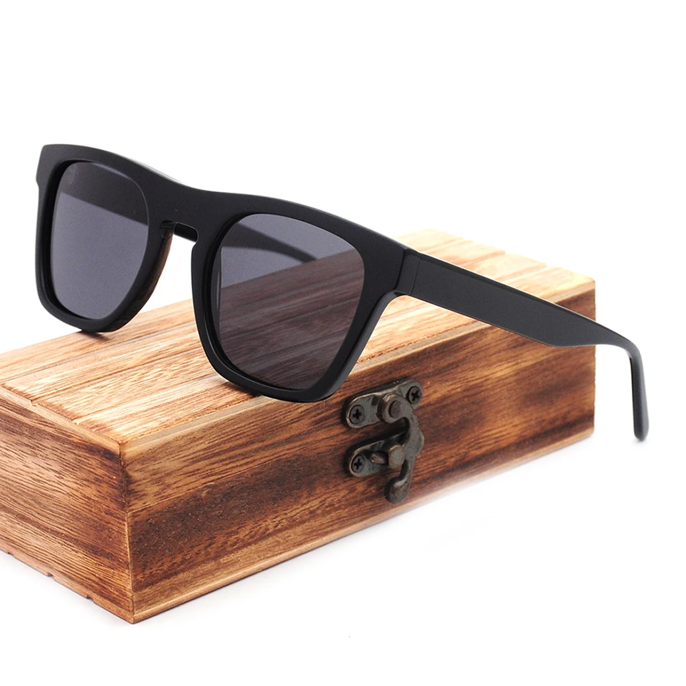 Солнцезащитные очки LONSY Мужские поляризационные Uv400 квадратные ретро солнечные