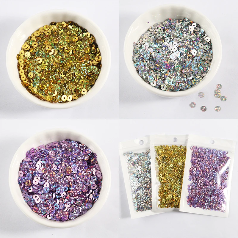 Набор для шитья с круглыми блестками 2 5-6 5 мм | Дом и сад