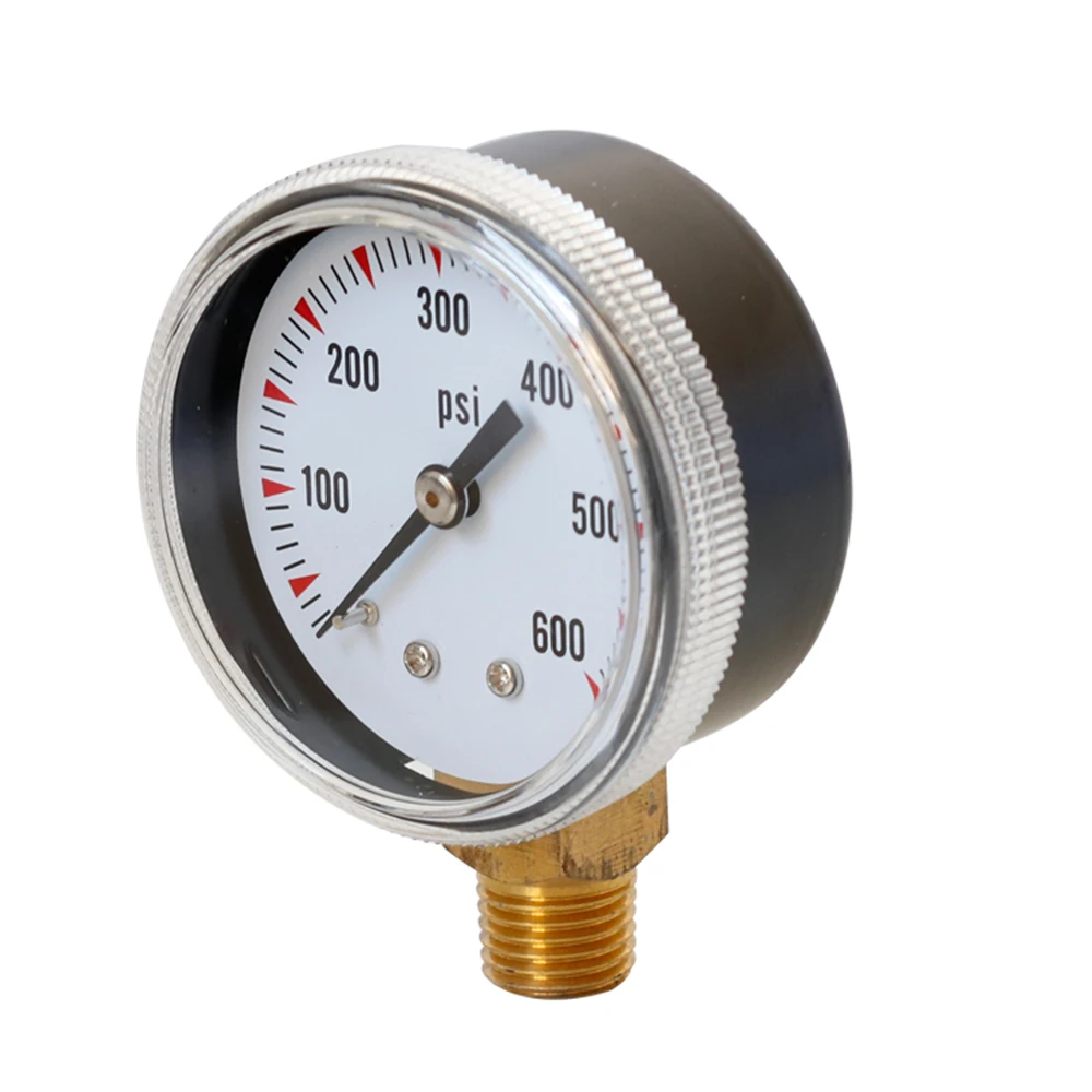 TS-Y50-600psi Высокоточный радиальный манометр 1/4 дюйма NPT латунный инструмент для