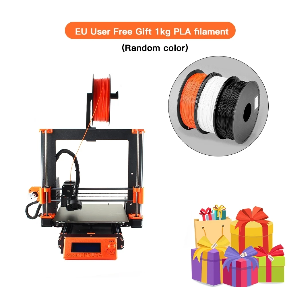 Новый FYSETC клон Prusa i3 MK3S полный DIY 3D принтер Полный комплект с алюминиевым профилем