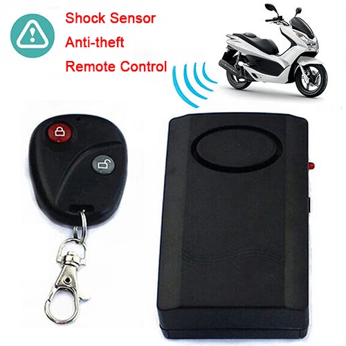 

Home For Door Window Small Anti Theft Scooter Magnetic With Remote Control Easy Install Vibration Durable Security Alarm