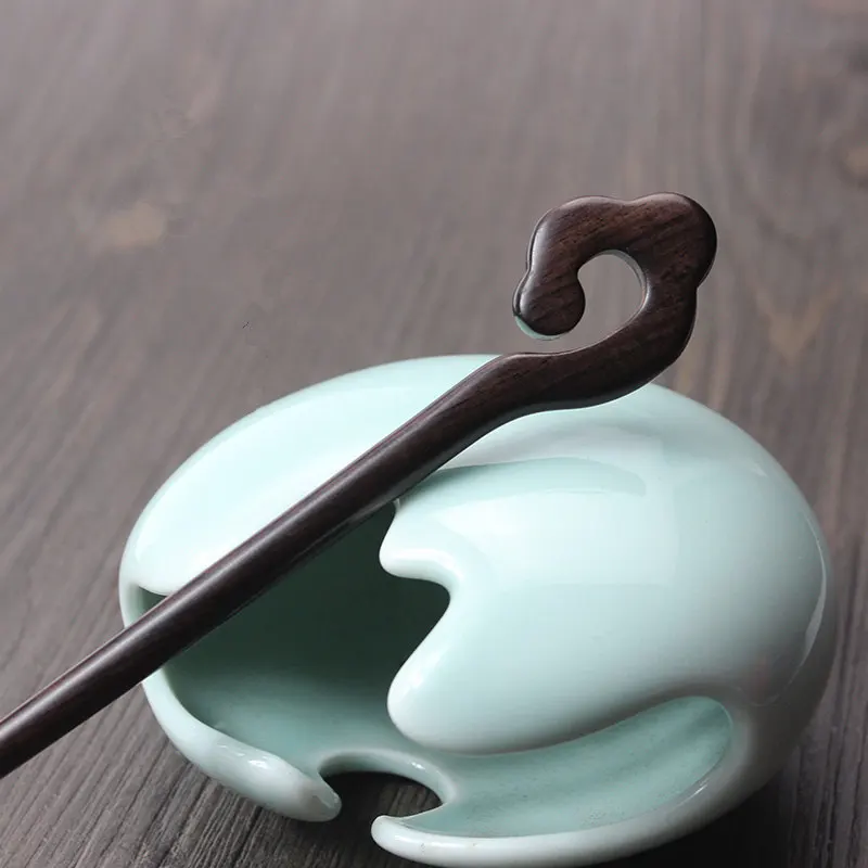 

Traditional Vintage Ancient Chinese Hairpins Carved Wooden Hair Fork Japanese Hair Clips Chop Sticks for Hair Women Girl Bride