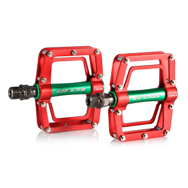 Велосипедные педали GUB профессиональные Нескользящие алюминиевые для горных и