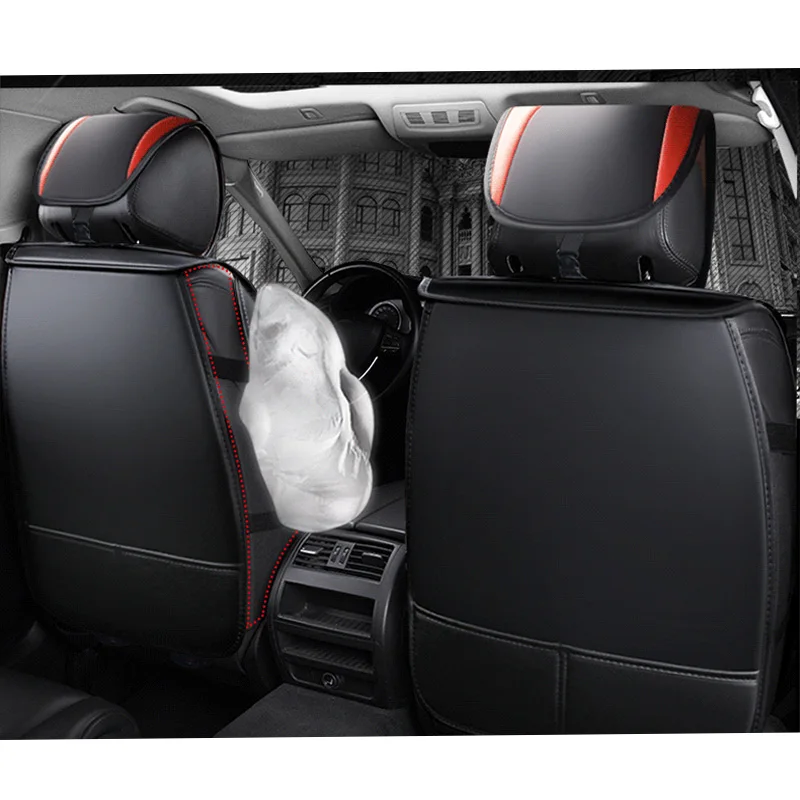 Car Seat Cover Universal Cushion Auto Covers for Nissan Tiida Wingroad Versa X-TRAIL T30 T31 T32 Xtrail 2018 Sunny Sylphy | Автомобили и