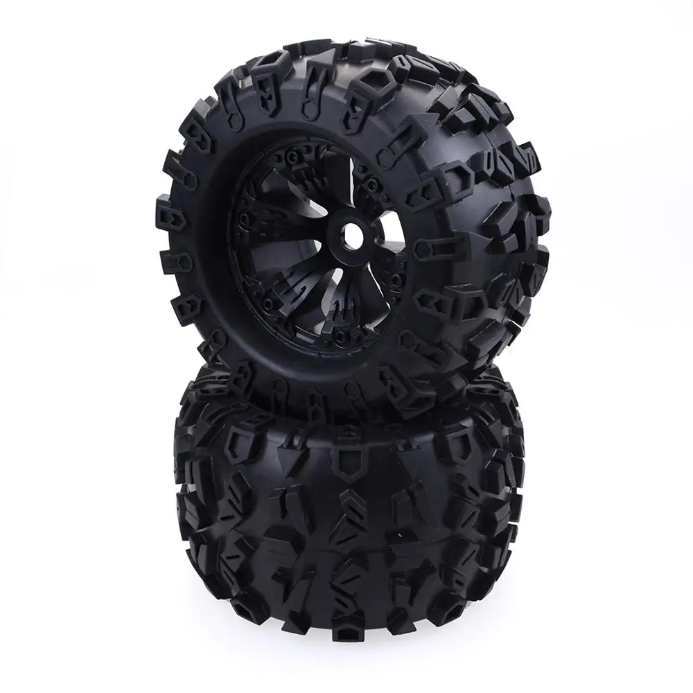 

2pcs RC CAR 170mm Wheels Tires for Redcat Rovan HPI Savage XL MOUNTED GT FLUX HSP 1/8 Monster Truck