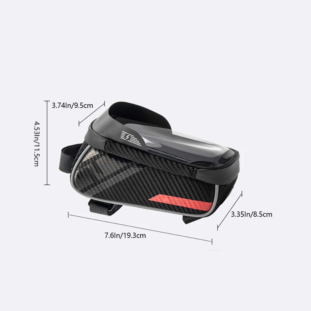 

Multifunctional Waterproof Mobile bicycle beam tube bag riding bag Bike Accessories