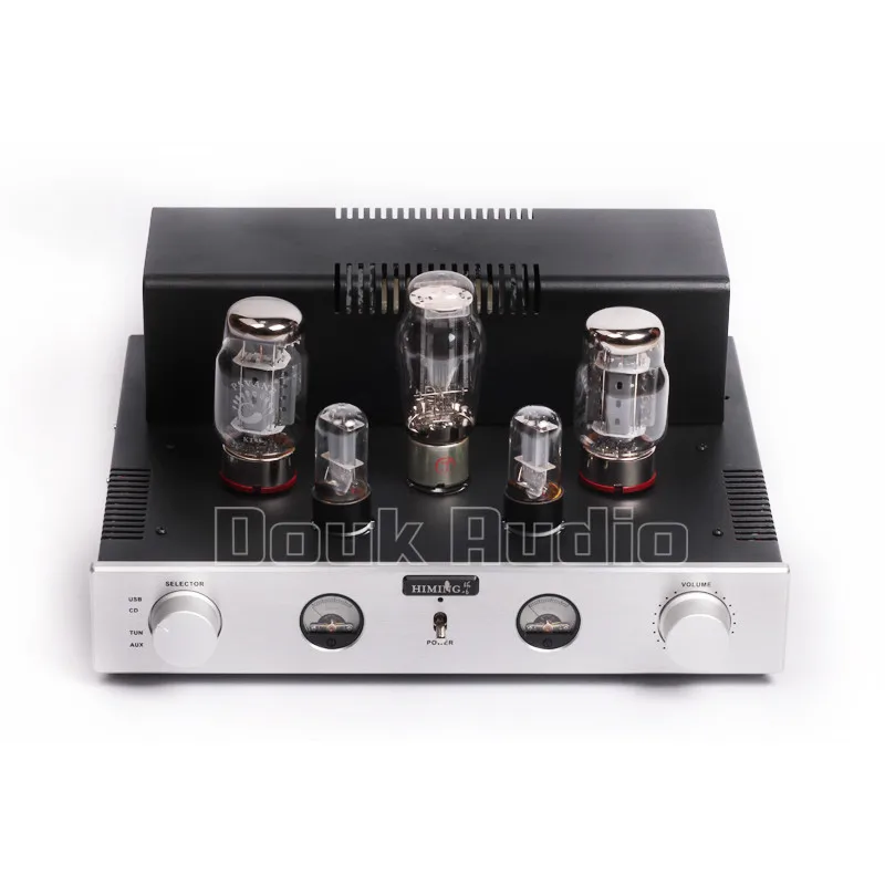 Nobsound KT88 ламповый усилитель HiFi Одиночный усилитель мощности класса A с декодированием USB обновление компьютерной звуковой карты - Цвет: Серебристый