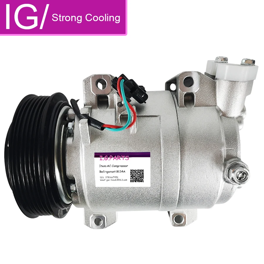For DKS17D Compressor Nissan Rogue 2.5L Renault Koleos 2.5 92610JM01C 92610-JM01C 926002216R CO 11200C Air AC compressor | Автомобили и