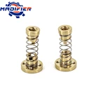 Подпружиненная гайка T8, устранение зазора для 8 мм acme, резьбовой стержень, ходовые винты, детали для 3D-принтера с ЧПУ