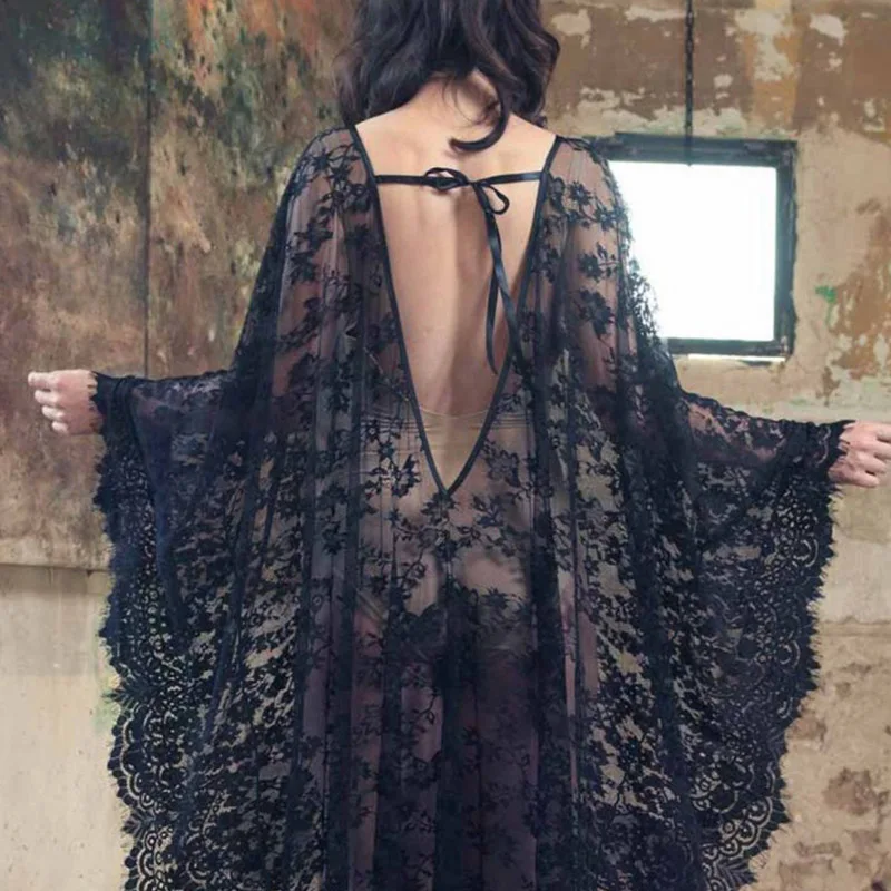 

2020 Floor Length Batwing Over Size Colorblock Print Collar Elegant Knit long-sleeve Dress Women's Spring Fashion Clothing