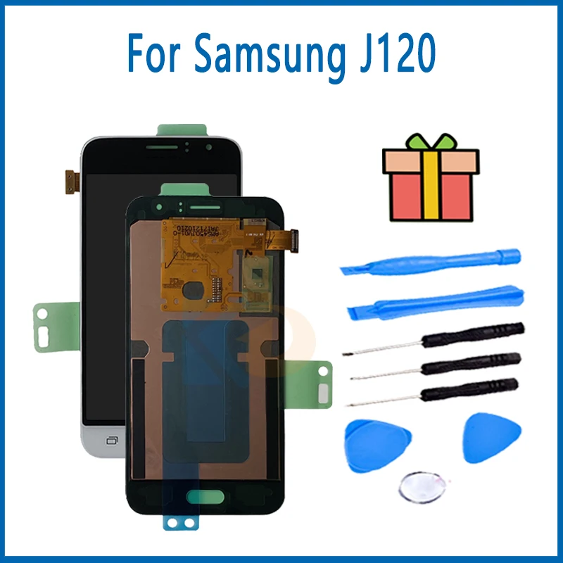 Оригинальный Новый ЖК дисплей для мобильного телефона Samsung J120 J1 2016 сенсорный