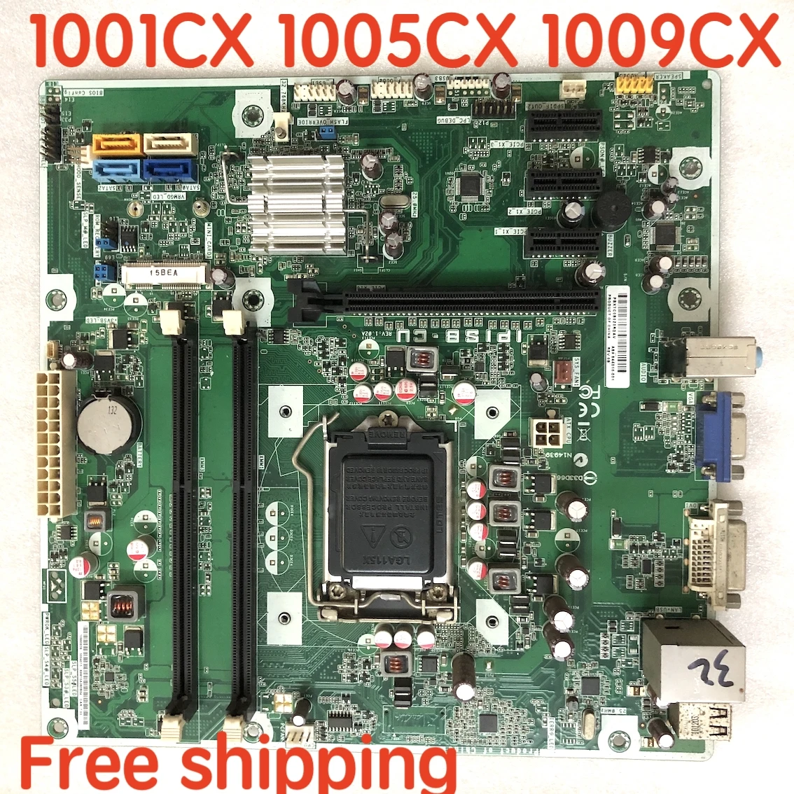 

For HP 1001CX 1005CX 1009CX IPISB-CU Motherboard 644016-001 Mainboard 100%tested fully work