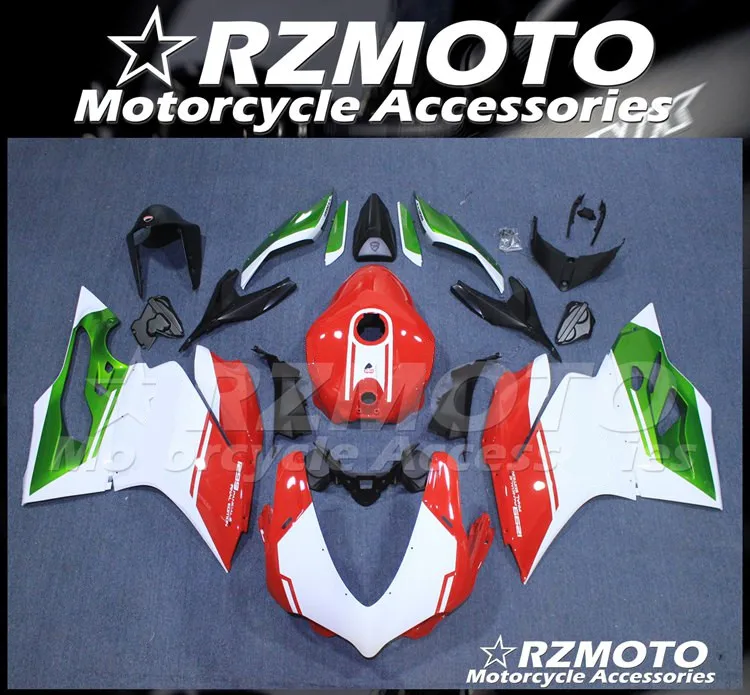 

Injection New ABS Whole Fairings Kit Fit for Ducati 959 1299 2015 2016 2017 2018 Panigale 15 16 17 18 Bodywork + Tank cover