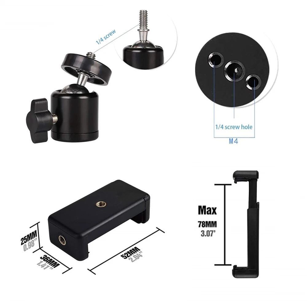 Держатель для телефона смартфона Трипод мобильного подставка селфи-палка набор