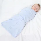 Хлопковый детский спальный мешок, пеленальная одежда, новые носимые спальные принадлежности для мальчиков и девочек, детская одежда для сна 0-6 м
