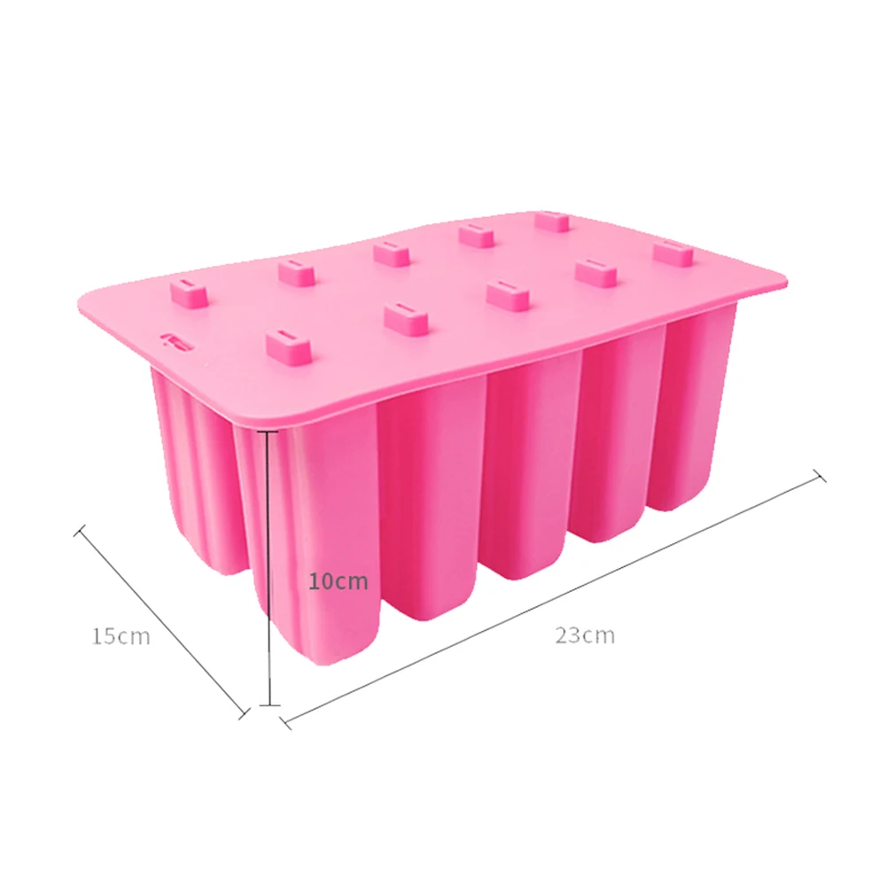 Новинка 10 ячеек формы для ледяного кубика поднос леденцов сковорода кухонная