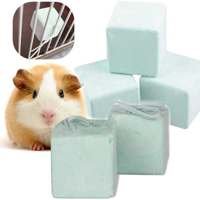 

1Piece Rabbit Hamster Molar Snacks Rat Guinea Pig Chewing Stones Chewing Mineral Calcium Molar Supplies Small Pets Toys