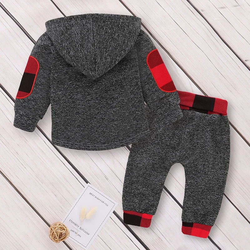 

Newborn Baby Girls Clothes Autumn Baby Boys Clothes Hoodies+Pants 2pcs Outfit Suit Costume Baby Clothing Sets 3M-3Y
