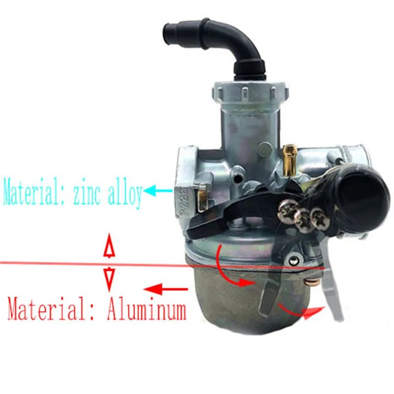 Карбюратор PZ22 22 мм и воздушный фильтр 38 для мотоциклов Park 125cc KAYO Apollo BSE Xmotos Kandi / dust