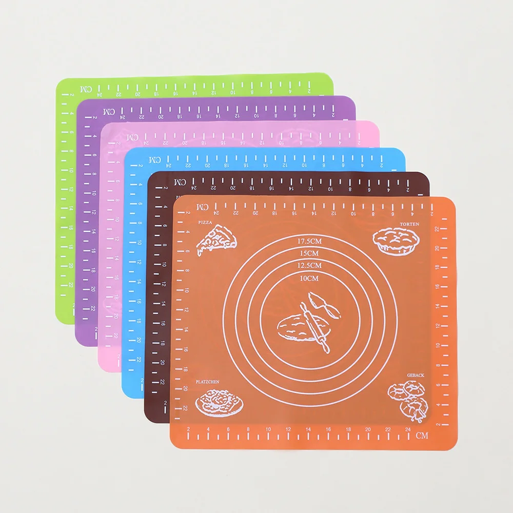 Новый силиконовый коврик для выпечки утолщенный разминания теста кондитерский