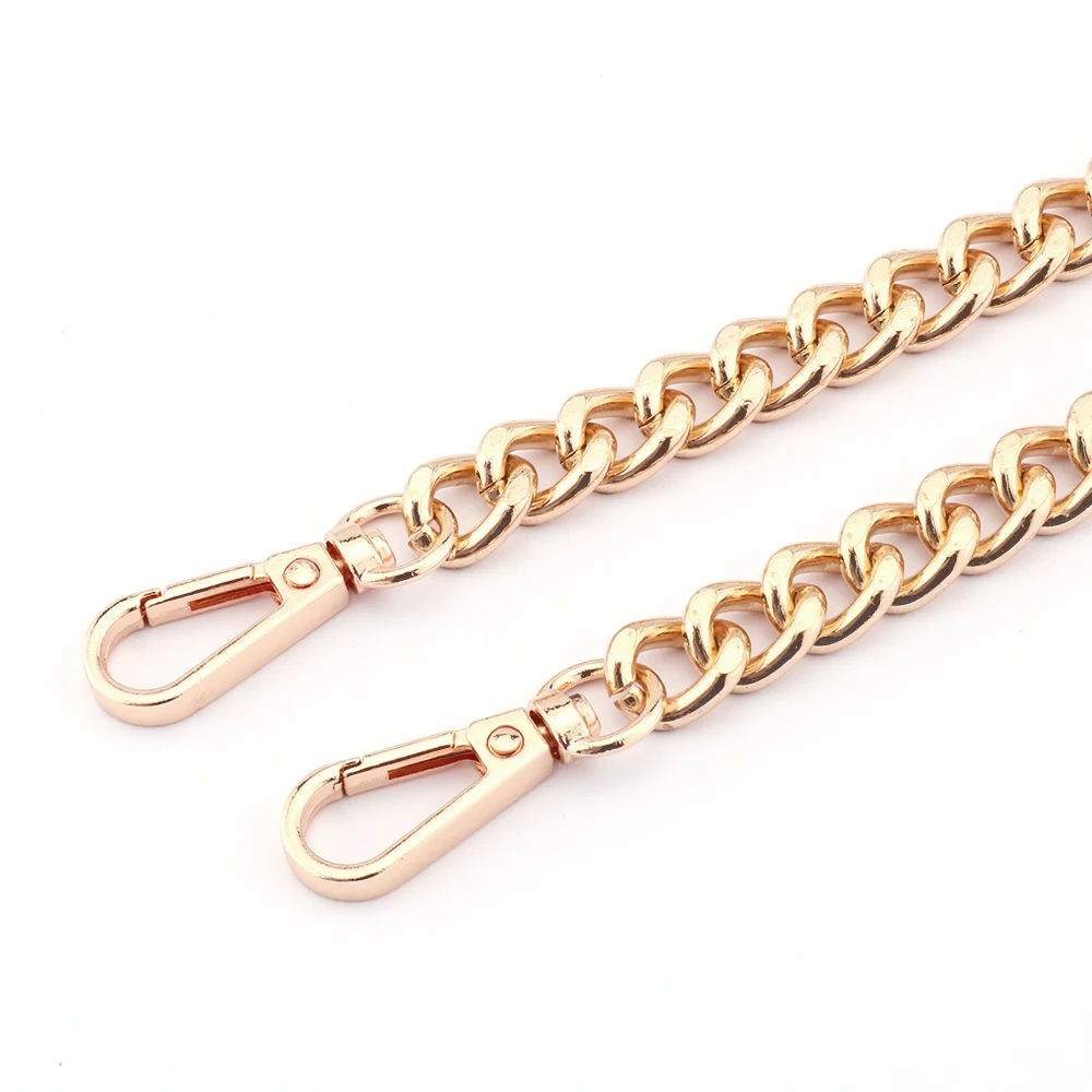 

length 100cm/120cm Metal Purse Chain Strap Handle Handle Replacement Shoulder Bag chain handbag Hardware decoration accessories