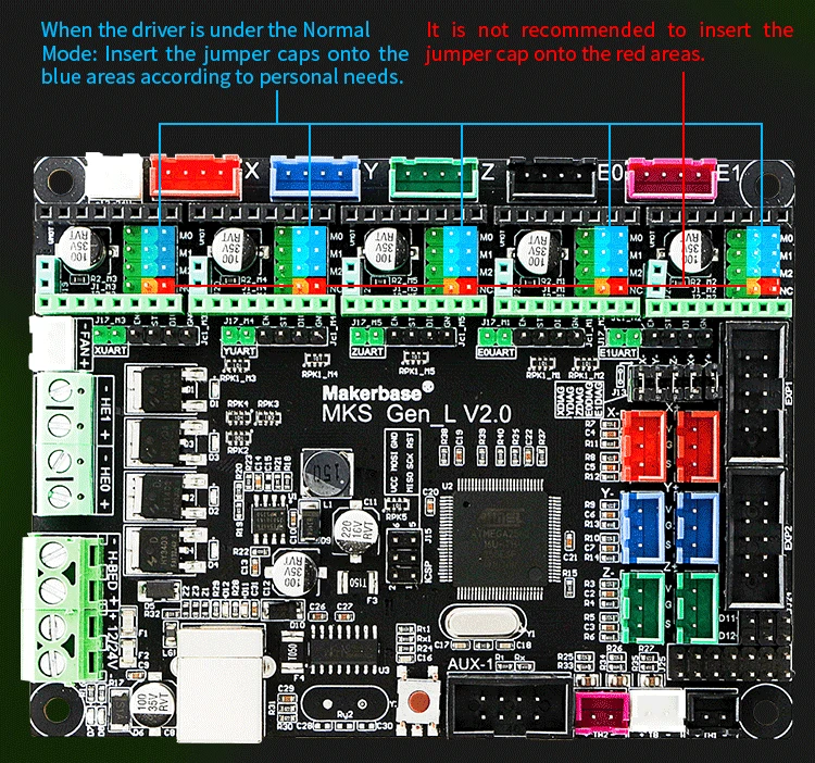 MKS GEN-L 2.0 motherboard MKS TFT24 touch screen TFT2.4 lcd display MKS WIFI 3D printer shield control panel diy starter kit