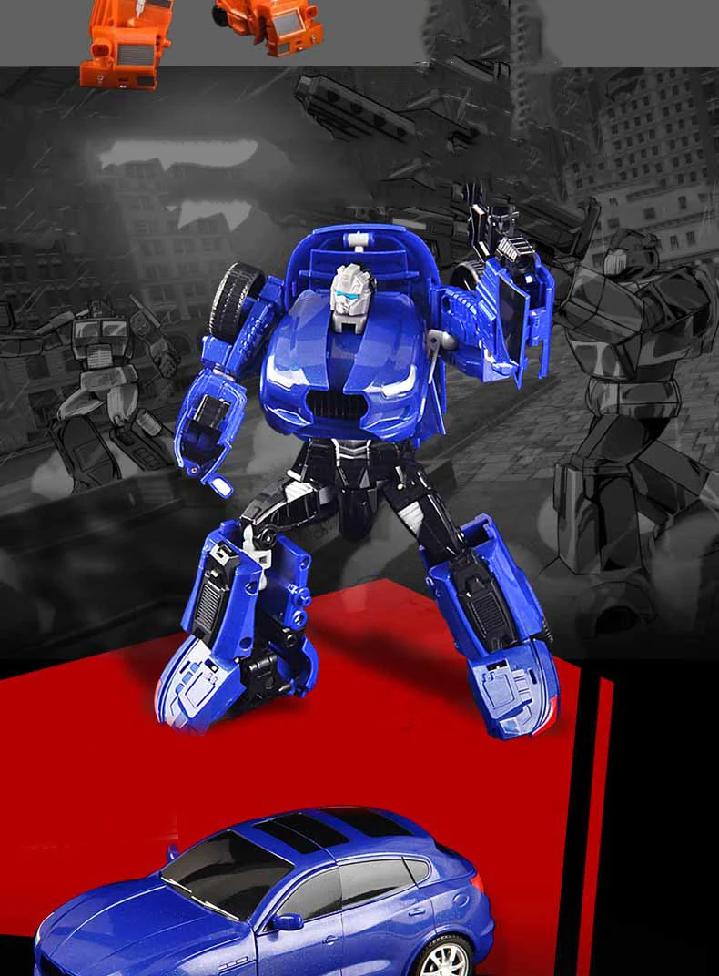 WEIJIANG W8001-6 трансформация Gunpla Figma Аниме сериал фигурка модель деформируемый робот большой размер игрушки из АБС-пластика для мальчика