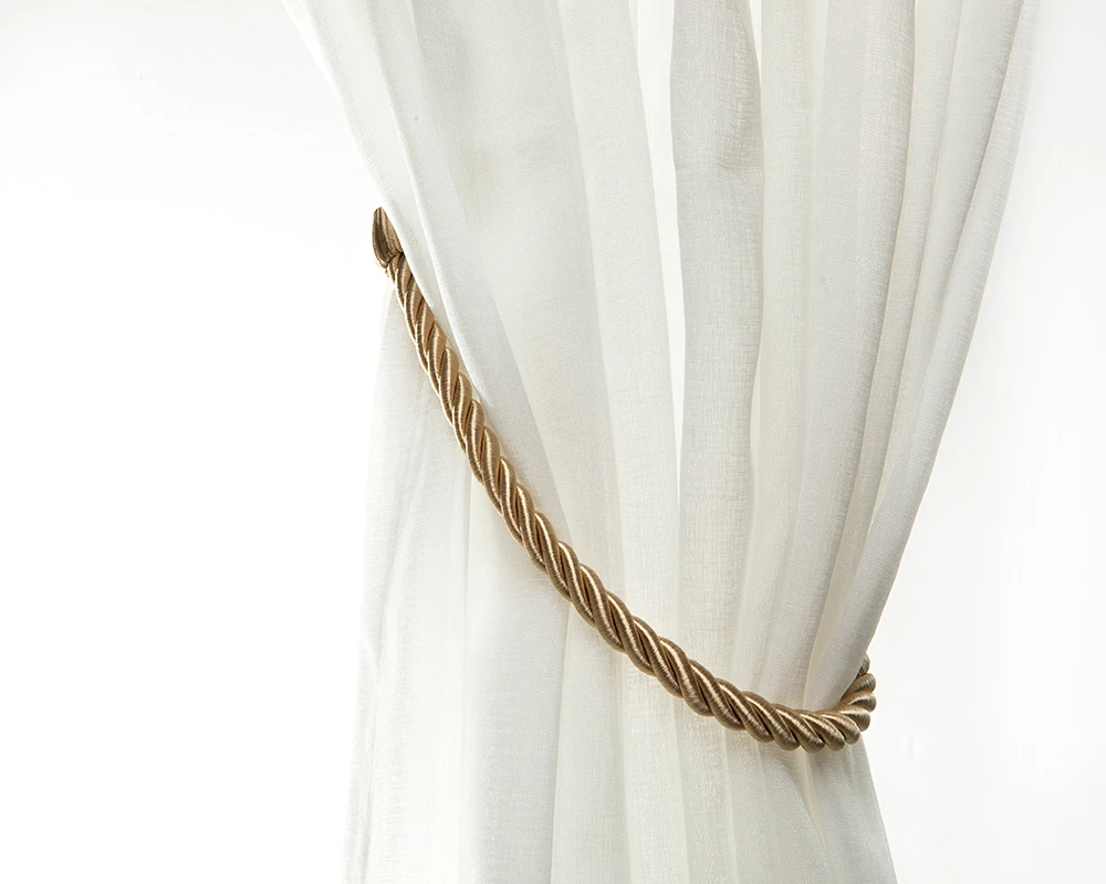 1PC Decorative Tieback Curtain Ropes Holdbacks Tiebacks for Use With Hook | Дом и сад
