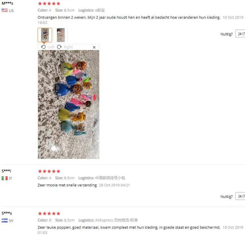 Disney 6*18 шт./партия 8,5 из мультфильма "Холодное сердце" куклы сказочной русалки чехлы-накладки "Принцесса", "Белоснежка", "София серии переодевания детей Girls'Toys подарки