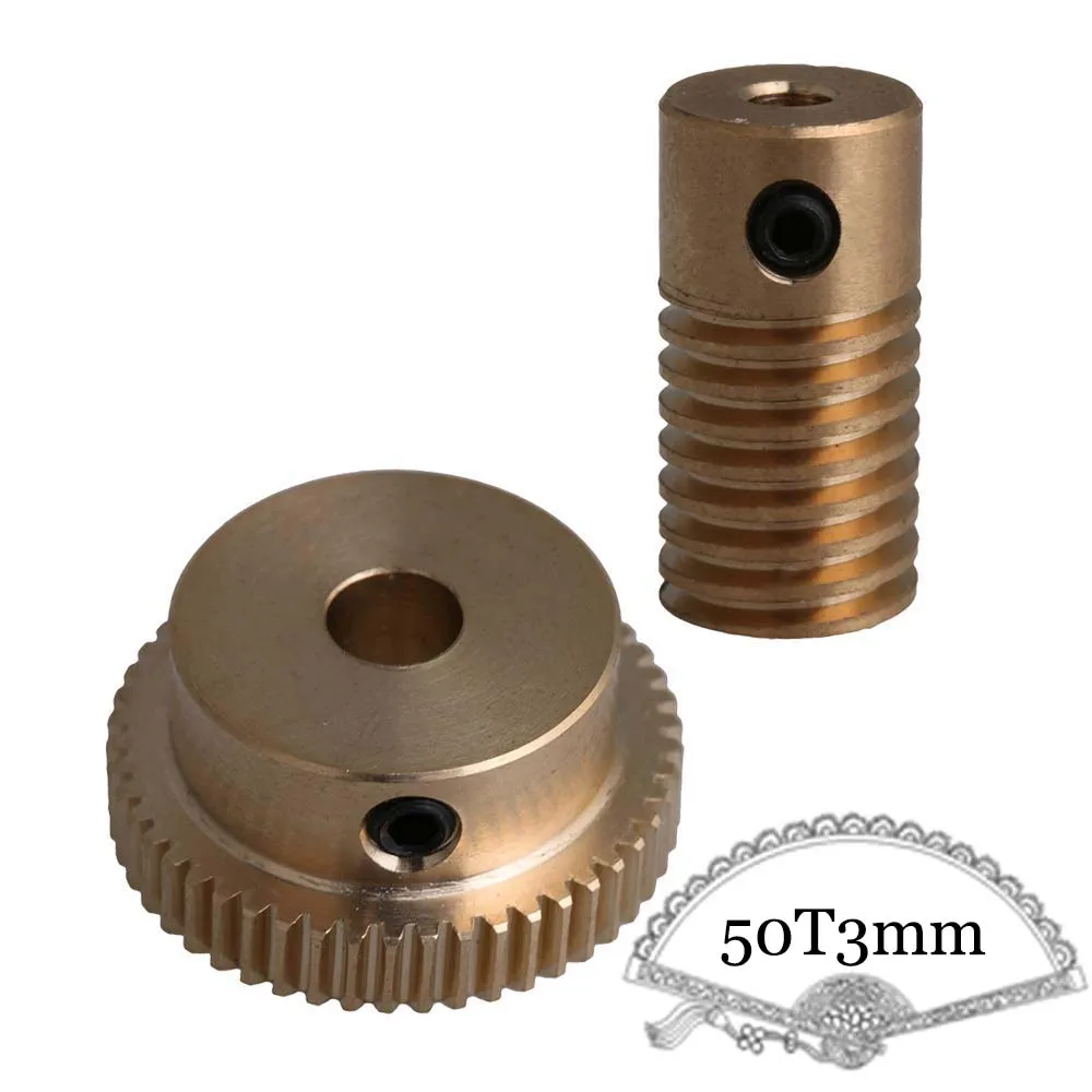 3 мм Диаметр отверстия латунный червячный Шестерни вал + 6 Технические данные: