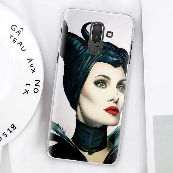 14 Чехлы Angelina Jolie Maleficent для samsung Galaxy J4 Plus J6 Plus J8 J3 J5 J7 J5 Prime жесткий чехол - Color: 14