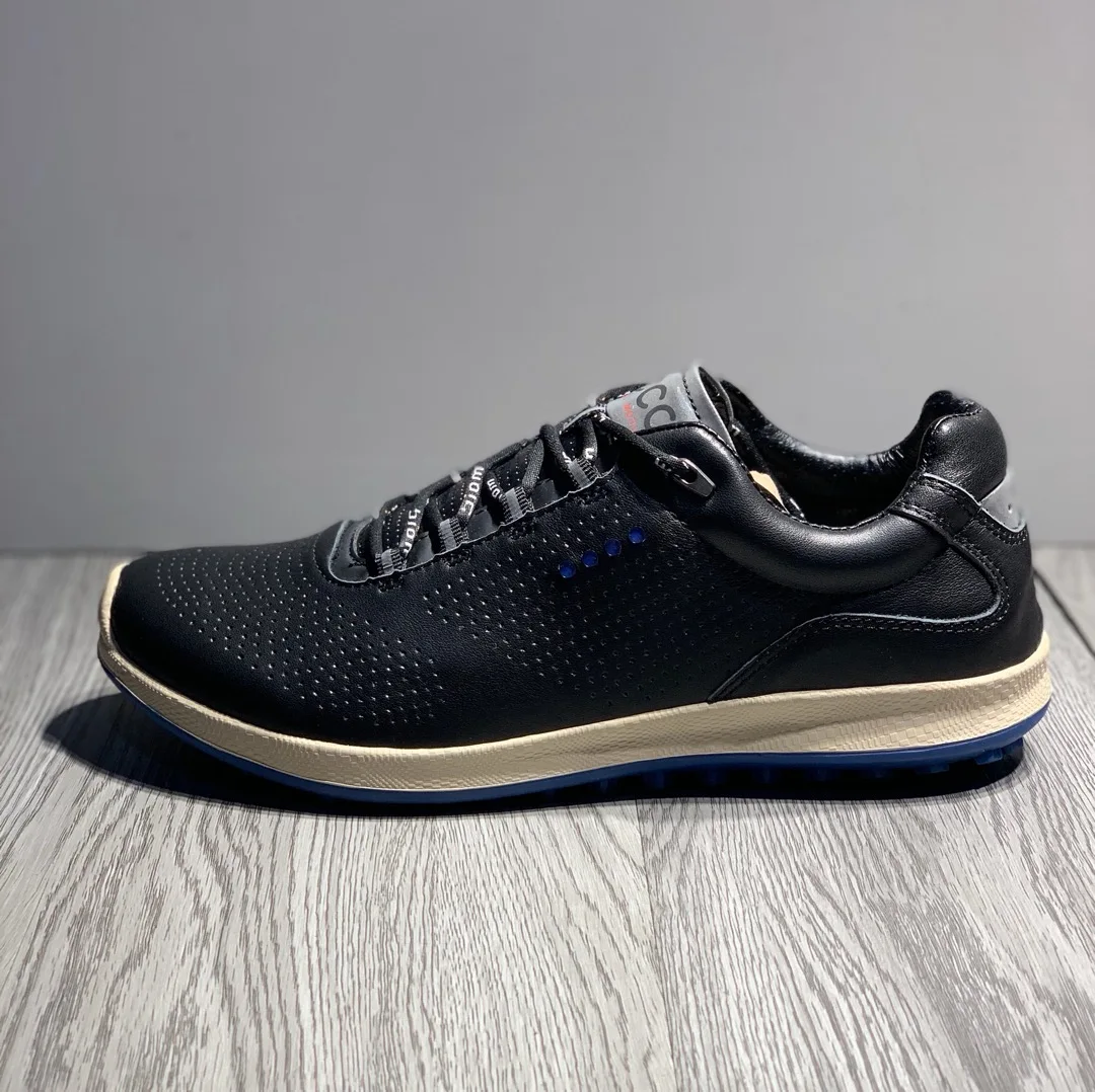 

Golf Training Shoes Men Genuine Leather Golf Shoes Athletics Sport Sneakers Men's Golfing Shoes Cushioning Golf Walking Sneakers