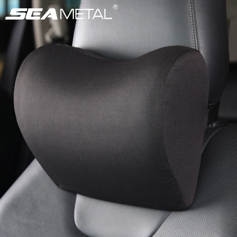 Автомобильная подушка хлопковая Подушка с эффектом памяти подголовник для шеи 4