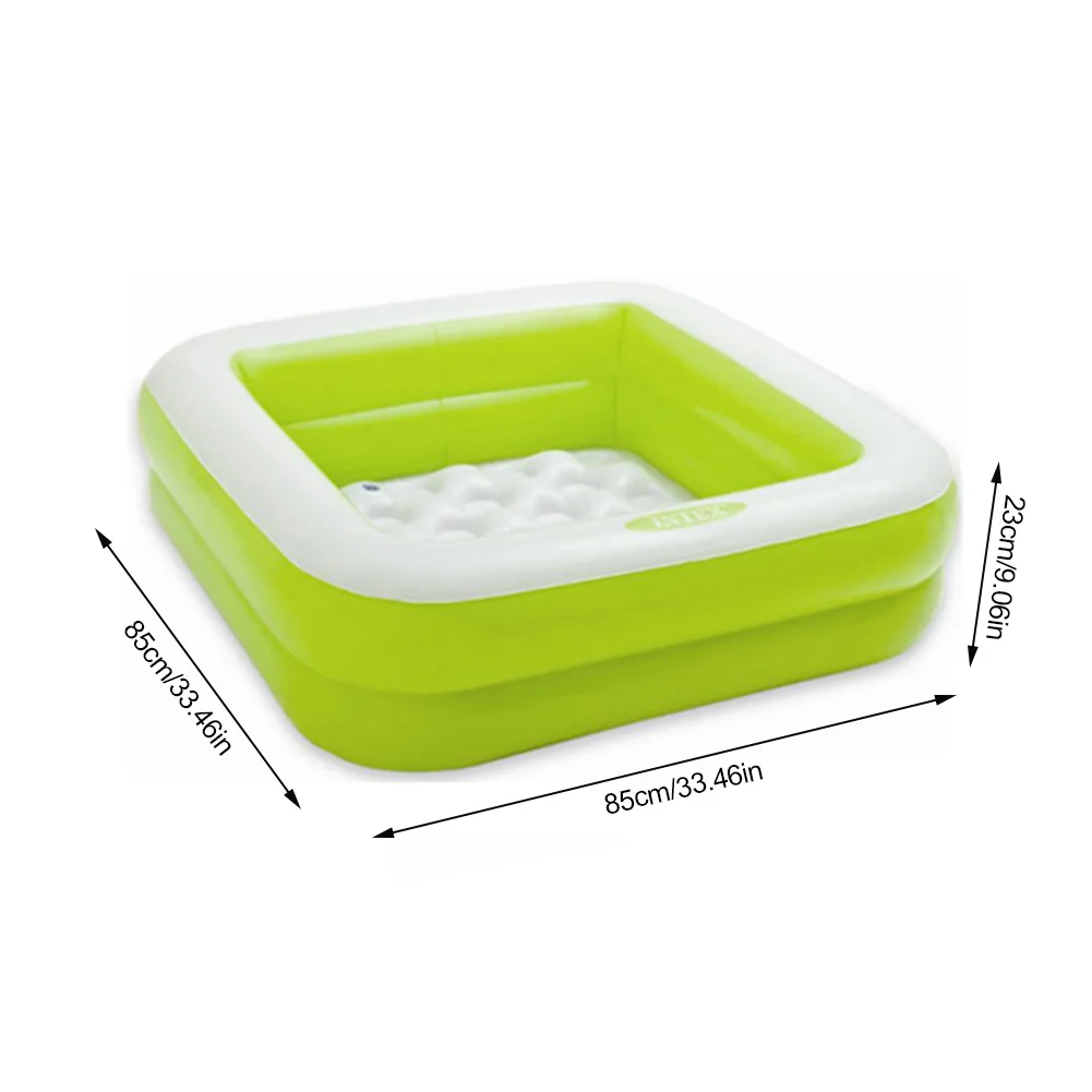 

New large inflatable swimming pool soft square baby paddling pool business travel children inflatable swimming pool bath tub