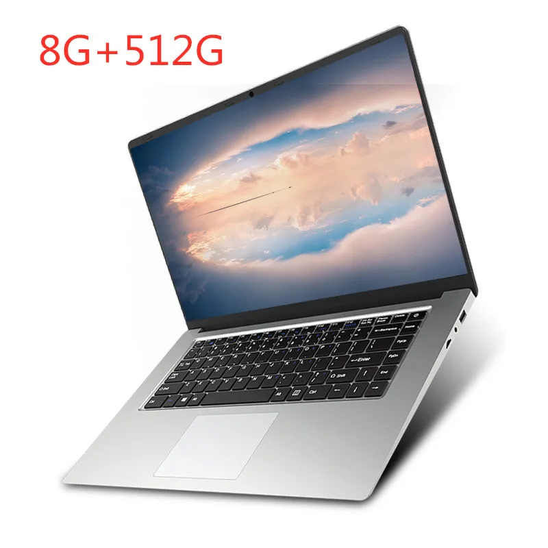 8G 512G 15," ультратонкий ноутбук Intel Core 8th Gen M-5Y71 четырехъядерный 8G+ 1T Windows 10 компьютер WiFi Bluetooth HDMI Офис/кино ноутбук - Цвет: 8G 512G