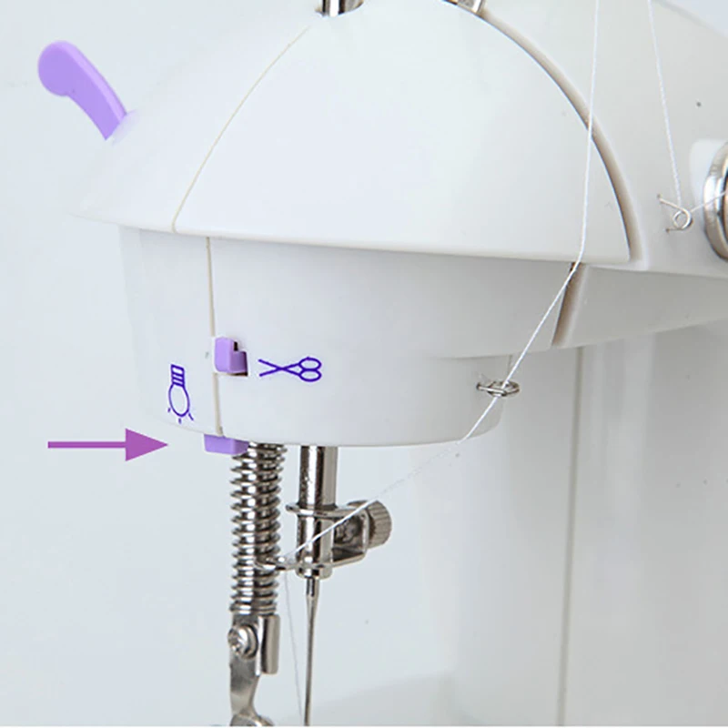 Портативная швейная машина бытовая электрическая мини-швейная светильник с