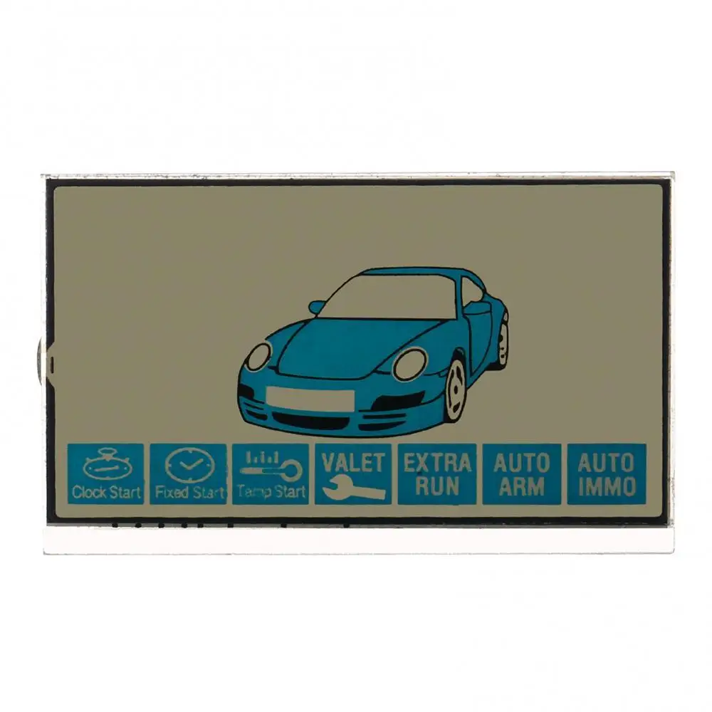 

50% Hot Sales B9 LCD Display Screen for Two Way Car Remote Controller Start Stop Alarm System
