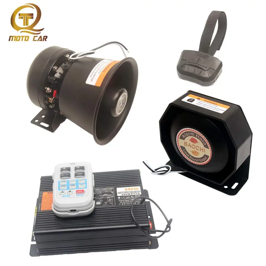 Автомобильный громкий громкоговоритель 12 В полицейская сирена беспроводное