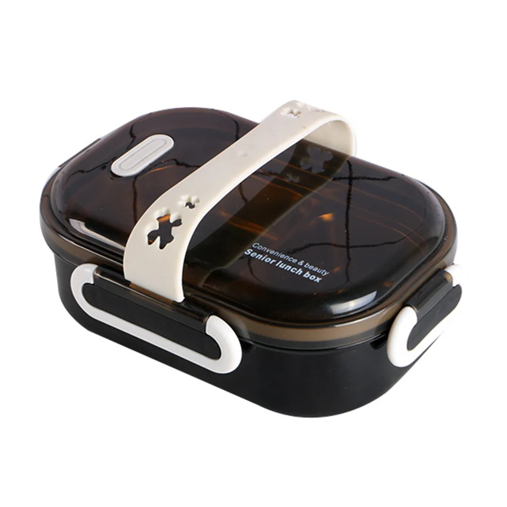 

Stainless Steel Lunch Box Lock Food Storage Boxes Thermal Container Children Kids School Office Portable Bento Box Lunch Bag