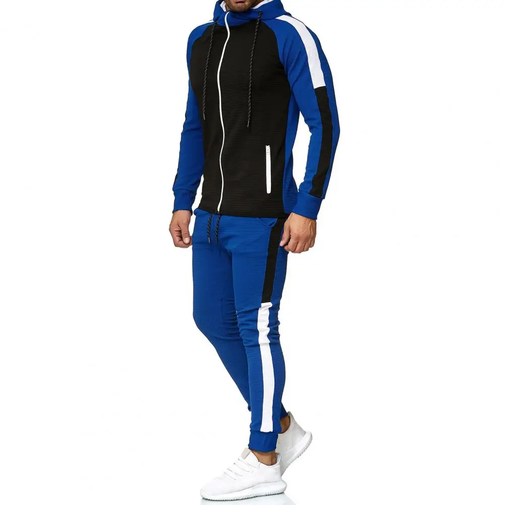 

Men Tracksuit Pants Jogging Suit 2 Pcs Tracksuit Autumn Winter Men Outfits Sportswear Running Sweatsuit Loose Fit Clothes Men