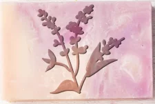 Лавандовое Мыло ручной работы стандартный мини-Мыло diy печать - Цвет: size4CM
