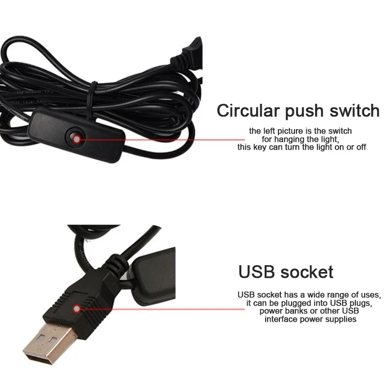 

Portable Lantern Camping Lights USB Bulb Power Bank Hanging 5V LED 5W Lamps New